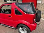 Suzuki Jimny 1.3 Cabriolet 4WD 2002 Rood, Auto's, Stof, 4 cilinders, 4 stoelen, Handgeschakeld