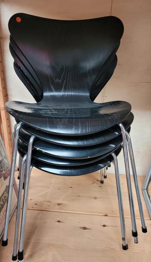 Fritz Hansen, Arne Jacobsen, vlinderstoel,design., Huis en Inrichting, Stoelen, Gebruikt, Eén, Ophalen