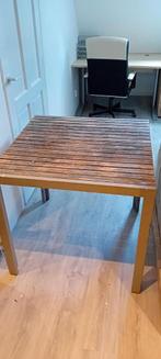 2x tafel, tuintafel 0.82 x 0.82 GRATIS, Ophalen, Gebruikt, Rechthoekig, Aluminium