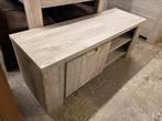Tv-meubel grijs robuuste look, Huis en Inrichting, Kasten | Televisiemeubels, Ophalen, ., ., Minder dan 100 cm