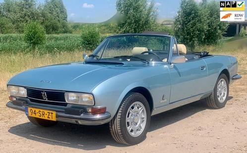 Peugeot 504 2.0 Cabrio Inj., Auto's, Peugeot, Bedrijf, Te koop, Overige modellen, Elektrische ramen, Lichtmetalen velgen, Metallic lak