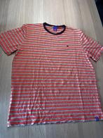 Scotch & Soda T-Shirt XXL Gestreept Oranje/Rood Beige, Kleding | Heren, T-shirts, Ophalen of Verzenden, Zo goed als nieuw, Overige maten