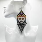 Dia de los muertos oorbellen, Ophalen of Verzenden, Nieuw, Overige materialen