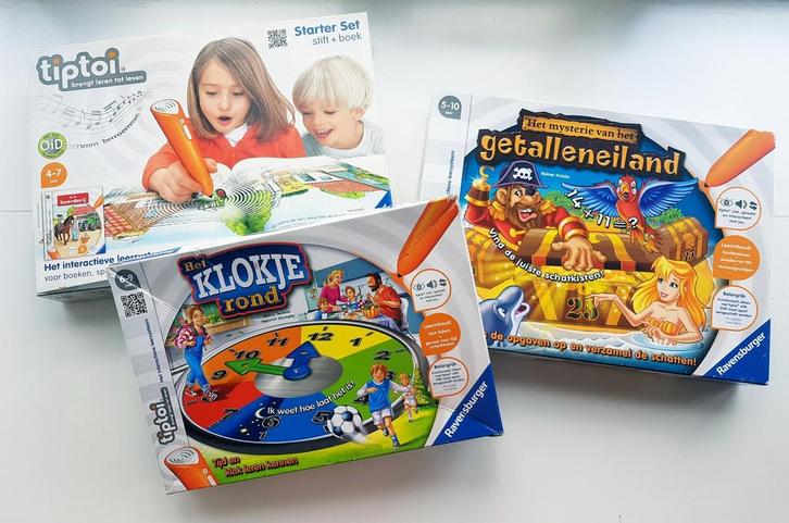 Ravensburger TipToi | Boerderij | Rekenen | Het Klokje Rond, Kinderen en Baby's, Speelgoed | Educatief en Creatief, Puzzelen, Taal en Lezen