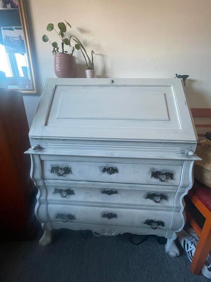 Antiek secretaire bureau, Huis en Inrichting, Kasten | Dressoirs, Gebruikt, 50 tot 100 cm, 25 tot 50 cm, Met lade(s), Overige houtsoorten