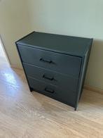 Massief houten ladenkast, Ophalen, 50 tot 100 cm, Zo goed als nieuw, 3 of 4 laden