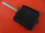 Grillpan gietijzer 24 x 24 cm "Bodum", Huis en Inrichting, Keuken | Potten en Pannen, Gebruikt, Ophalen of Verzenden, Koekenpan of Braadpan