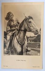 021.Filmsterren.Lilian Harvey met paard., Ophalen of Verzenden, Zo goed als nieuw, Foto of Kaart