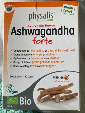 Physalis ashwagandha forte - 30 tabletten beschikbaar voor biedingen