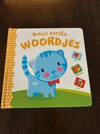 Baby's Eerste Woordjes - Leerzaam Boek, Ophalen of Verzenden, Zo goed als nieuw, Uitklap-, Voel- of Ontdekboek, 0 tot 6 maanden