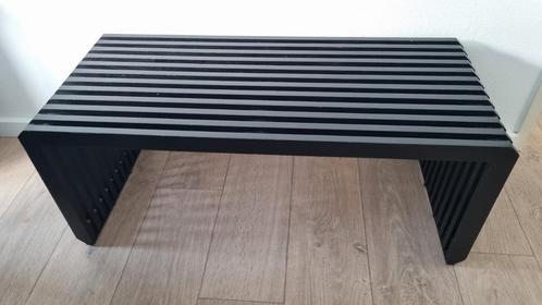 HK Living Slatted Bankje/Tafeltje, Huis en Inrichting, Tafels | Salontafels, Gebruikt, Minder dan 50 cm, 50 tot 100 cm, 50 tot 100 cm