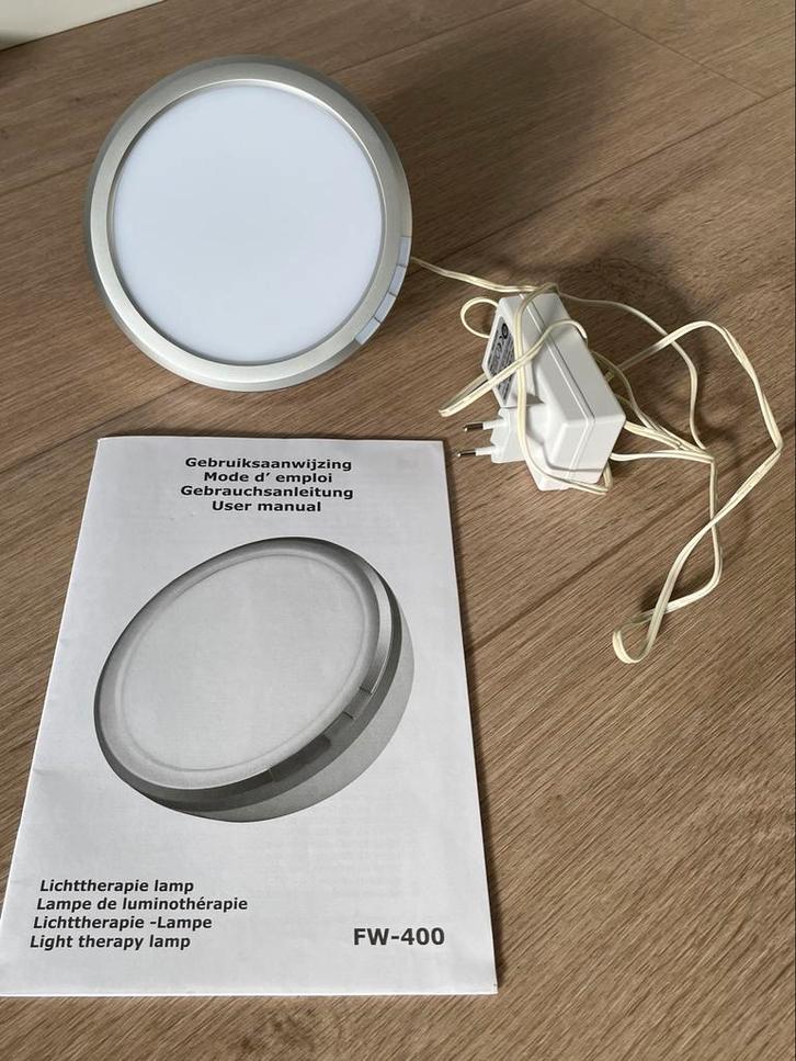 Fysic FW 400 Lichttherapie Lamp, Huis en Inrichting, Lampen | Tafellampen, Gebruikt, Minder dan 50 cm, Kunststof, Ophalen of Verzenden