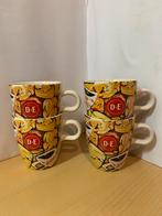 4 Douwe Egberts Selwyn Senatori koffie mok kopjes Royal Raja, Huis en Inrichting, Ophalen of Verzenden, Zo goed als nieuw, Overige stijlen