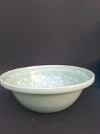 Celadon  kom ingelegd binnenzijde 18-19e Chinees porselein, Antiek en Kunst, Ophalen of Verzenden