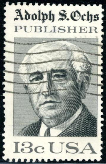 USA Verenigde Staten 1700 - Adolph S. Ochs beschikbaar voor biedingen