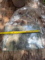 Glas platen 4 stuks voor bijvoorbeeld in kastje, Minder dan 80 cm, Minder dan 80 cm, Nieuw, Ophalen of Verzenden
