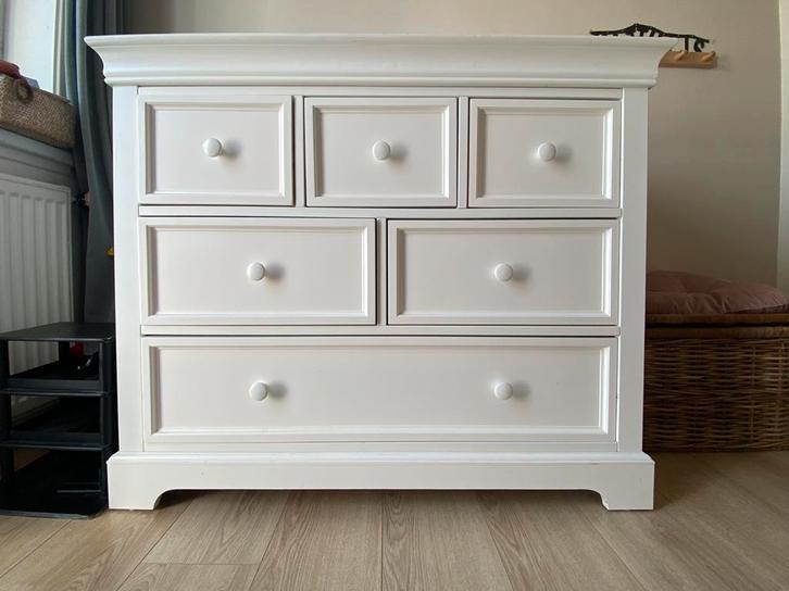 Kidsmill Chateau/Marseille commode en ledikant, Kinderen en Baby's, Kinderkamer | Commodes en Kasten, Gebruikt, Commode, 90 tot 105 cm