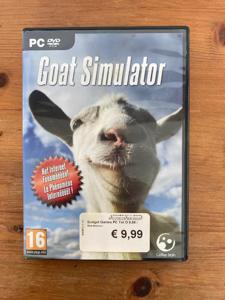 Goat Simulator (PC), 1 speler, Ophalen of Verzenden, Zo goed als nieuw, Vanaf 3 jaar