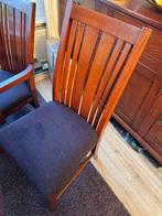 4 kersenhouten stoelen, Ophalen, Gebruikt, Bruin, Vijf, Zes of meer stoelen