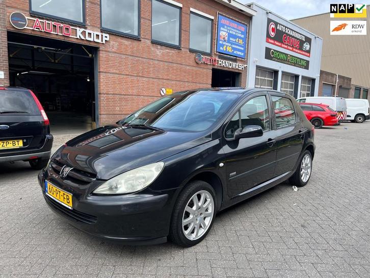 Peugeot 307 1.6-16V Bj 2004 Navtech 5drs Clima Cruise Navi, Auto's, Peugeot, Bedrijf, Te koop, ABS, Airbags, Airconditioning, Boordcomputer