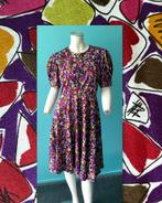 Vintage bontgekleurde jurk maat 36, Kleding | Dames, Jurken, Gedragen, Knielengte, Vintage, Maat 36 (S)