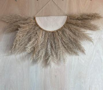Wandhanger pampas halve cirkel 110 cm beschikbaar voor biedingen