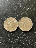 2 Zilveren Guldens uit 1956, Postzegels en Munten, Munten | Europa | Euromunten, Zilver, Overige landen, Losse munt, Overige waardes