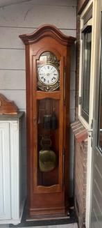 Grote Franse comtoise / Morbierklok in klokkast, Antiek en Kunst, Antiek | Klokken, Ophalen