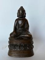 Oud Boeddha beeld brons, Antiek en Kunst, Ophalen of Verzenden