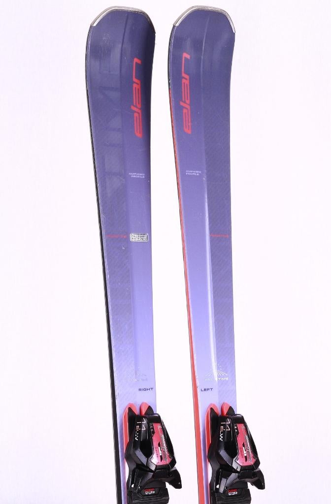 151 158 165 dames ski's ELAN PRIMETIME N5 2024, purple, grip, Sport en Fitness, Skiën en Langlaufen, Overige merken, 140 tot 160 cm