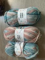 3 Bollen Amela Lurex Breigaren - Naalddikte 4, Ophalen of Verzenden, Nieuw, Breien, Wol of Garen