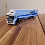 Haluco BV TEKNO DAF CF & 3 AS KASTENTRAILER ECHT WIT NIEUW., Hobby en Vrije tijd, Modelauto's | 1:50, Verzenden, Nieuw, Bus of Vrachtwagen