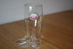 Klein Amstel bierglas-laarsje – met oud logo [16,6 cm], Verzamelen, Biermerken, Ophalen of Verzenden, Zo goed als nieuw, Glas of Glazen
