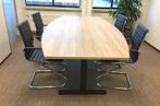 Vergadertafel 240x120cm - TONVORM - Ruime voorraad, Ophalen of Verzenden, In hoogte verstelbaar, Nieuw