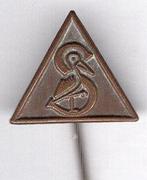 Machinefabriek Stork koper speldje ( U_472 ), Verzenden, Zo goed als nieuw, Transport, Speldje of Pin