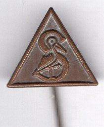 Machinefabriek Stork koper speldje ( U_472 ), Verzamelen, Speldjes, Pins en Buttons, Zo goed als nieuw, Speldje of Pin, Transport