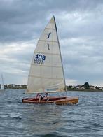 Te koop houten solo zeilboot plus 2de solo met wat werk, Ophalen, Geen motor, Gebruikt, Overige typen