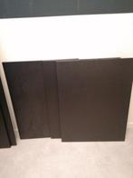 Ikea Metod Forbattra Paneel Mat Zwart 62x80 - 3 stuks, Ophalen, Gebruikt, Overige materialen, Minder dan 20 mm