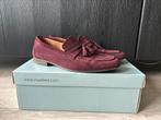 Loafers heren bordeaux rood manfield maat 42, Loafers, Manfield, Overige kleuren, Ophalen of Verzenden