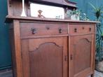Art Deco kastje eiken dressoir commode wastafelkastje, BlijeSpullen.nl, Gebruikt, Eikenhout, 150 tot 200 cm