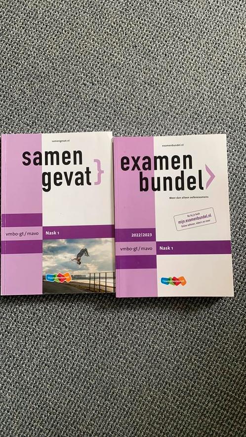 vmbo-gt/mavo NaSk1 2022/2023 examenbundel en samengevat, Boeken, Schoolboeken, Zo goed als nieuw, VMBO, Ophalen of Verzenden
