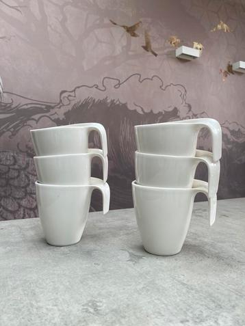 6 mokken Villeroy and Boch serie Flow beschikbaar voor biedingen