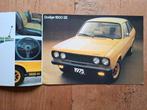 Dodge 1800 Brazil brochure - 1975, Ophalen of Verzenden, Gelezen, Overige merken