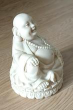 boeddha vintage, speksteen, volgnr 32, Huis en Inrichting, Woonaccessoires | Boeddhabeelden, Ophalen of Verzenden, Gebruikt