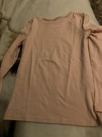 Lichtroze longsleeve shirt maat 134 140 meisje, Meisje, Gebruikt, Ophalen of Verzenden, Shirt of Longsleeve