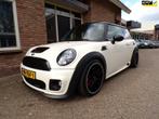 Mini Mini 1.6 Cooper S John Cooper Works / Automaat / Leder, Auto's, Navigatiesysteem, Gebruikt, Zwart, 4 stoelen