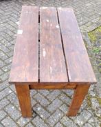 Houten tuintafel /Salontafel voor buiten, Tuin en Terras, Gebruikt, Rechthoekig, Hout, Ophalen