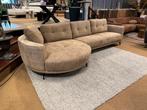 Hoek/Loungebank Beige 330x140 Direct/Leverbaar E-7140, Huis en Inrichting, Banken | Bankstellen, Hout, #Hoekbank#Loungbank#Beige#Liggedeelte#330