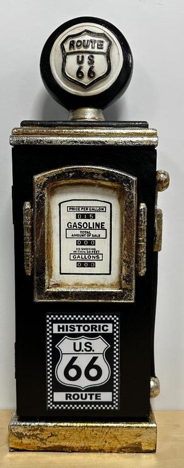 Benzinepomp kast sleutelkast route 66 wanddeco decoratie  beschikbaar voor biedingen