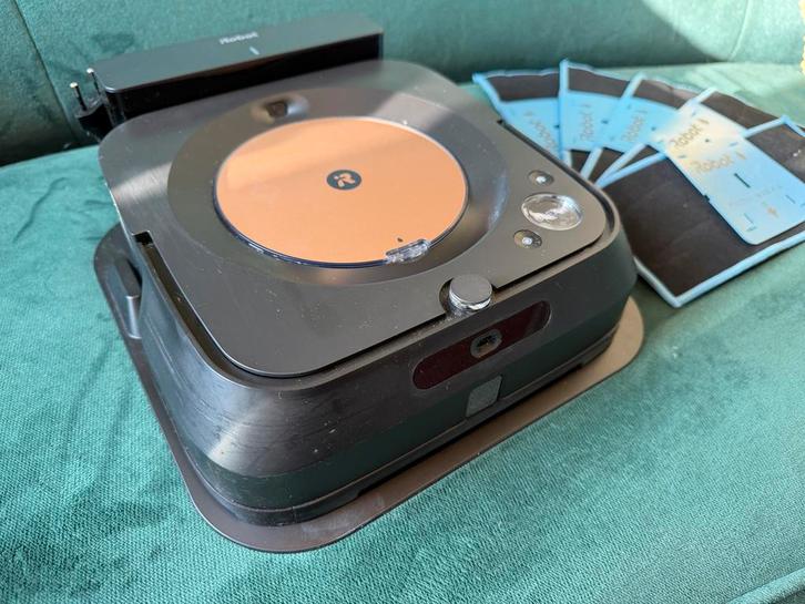 iRobot Braava Jet Robot Dweil + Extra Pads, Witgoed en Apparatuur, Stofzuigers, Gebruikt, Robotstofzuiger, Ophalen of Verzenden